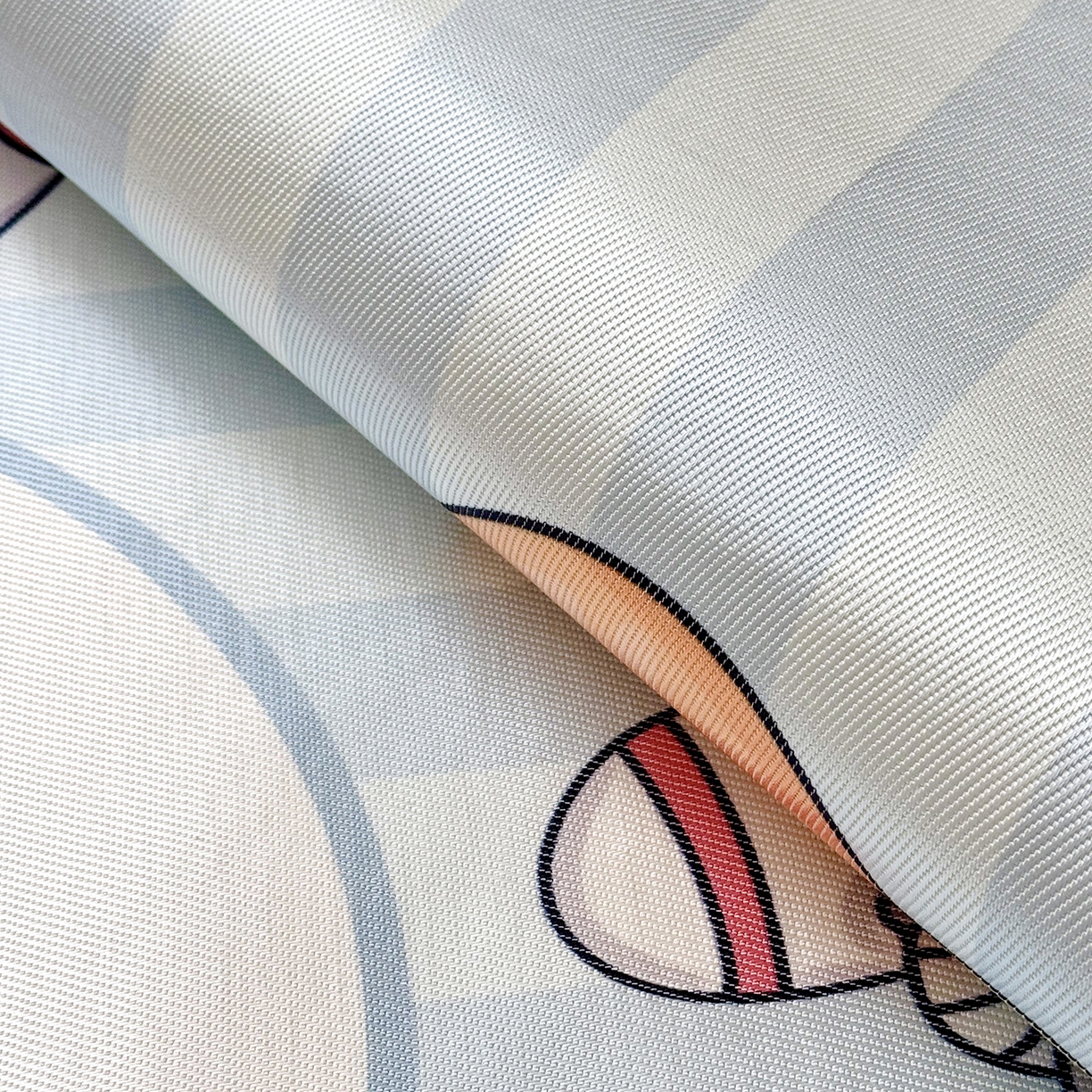 91家纺网 家纺一手货源 找家纺 JUICY 橘滋家纺 2026新款A类北欧简约数码印花婴童冰丝席凉席 遨游太空