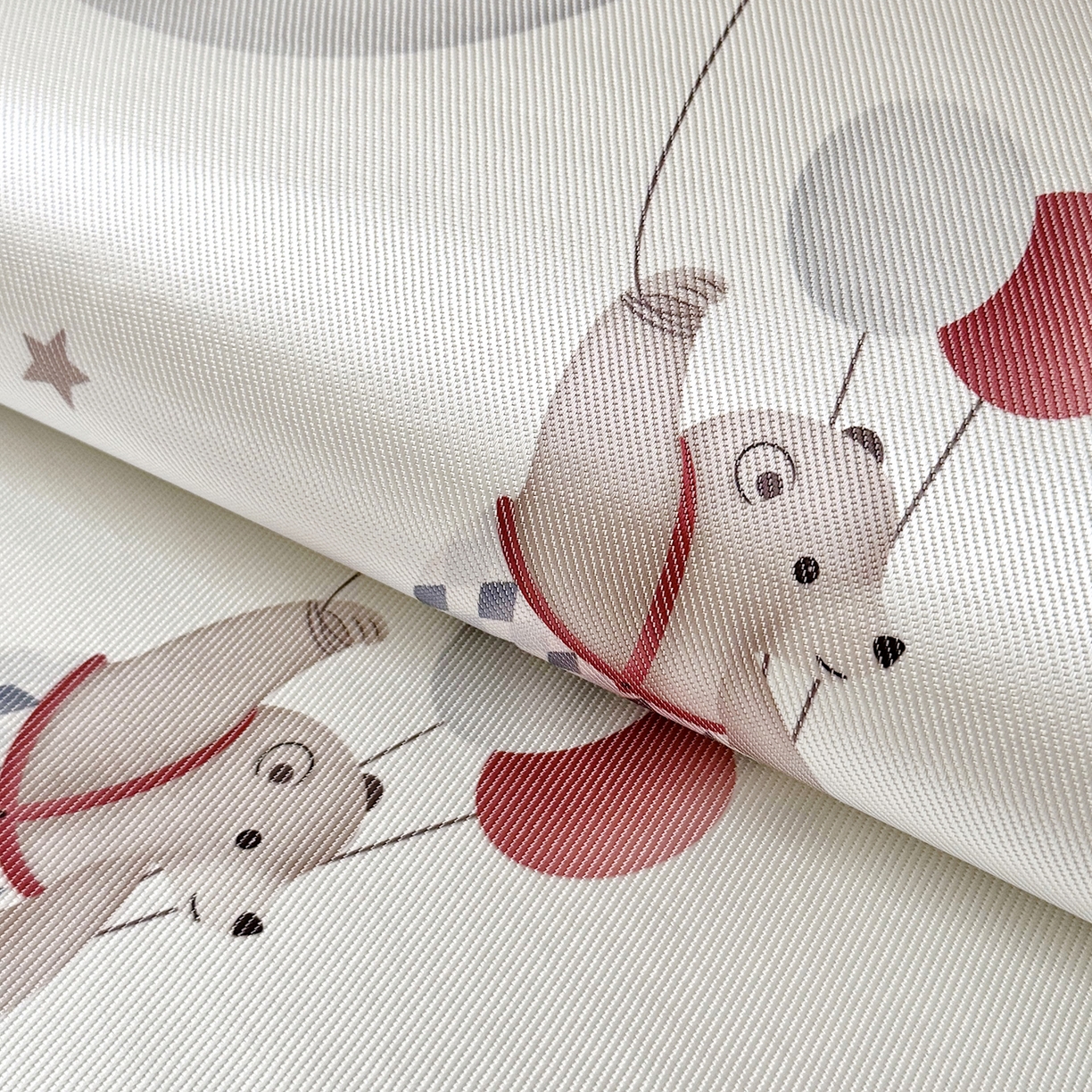 91家纺网 家纺一手货源 找家纺 JUICY 橘滋家纺 2026新款A类北欧简约数码印花婴童冰丝席凉席 天空之城