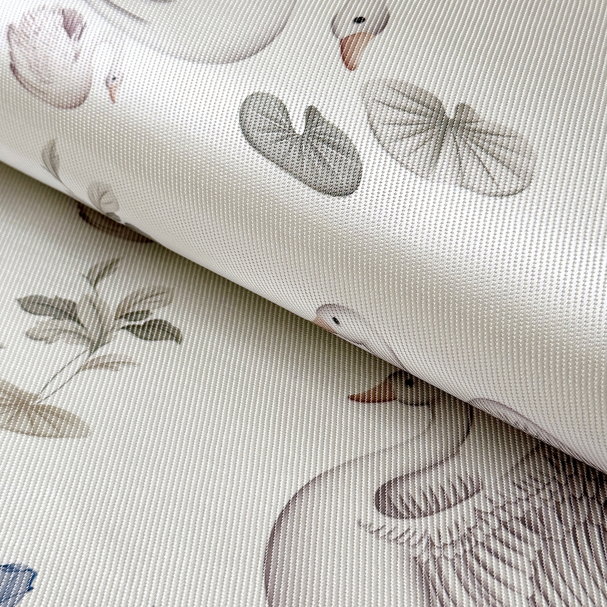 91家纺网 家纺一手货源 找家纺 JUICY 橘滋家纺 2026新款A类北欧简约数码印花婴童冰丝席凉席 野趣