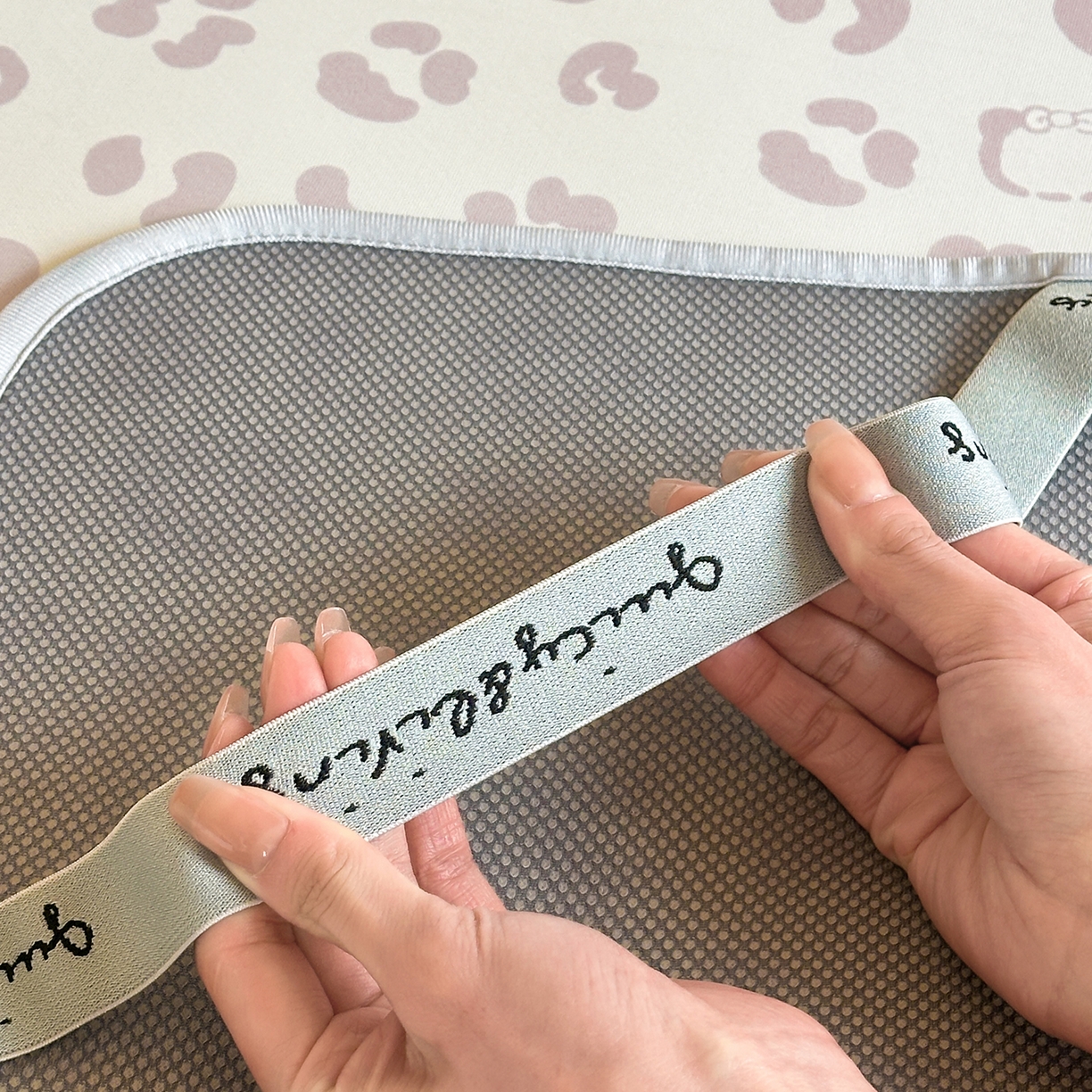 91家纺网 家纺一手货源 找家纺 JUICY 橘滋家纺 2026新款CoolAir沁氧数码印花冰感软凉席 豹纹丛林-平席款