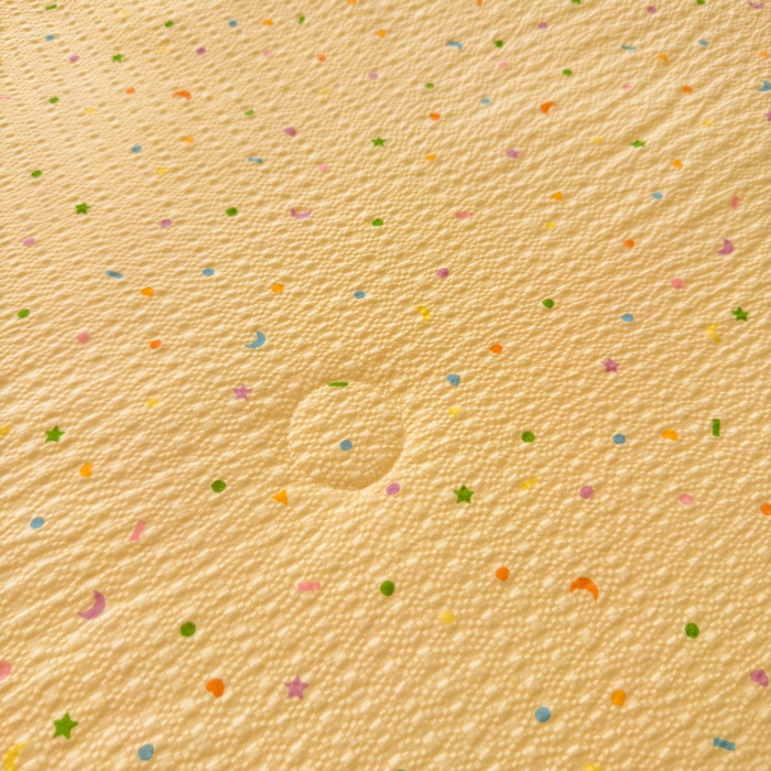 91家纺网 家纺一手货源 找家纺 梵朴 2026新款A类泡芙双层纱贝壳边床盖夏被四件套三角针夏凉被空调被 璀璨星空