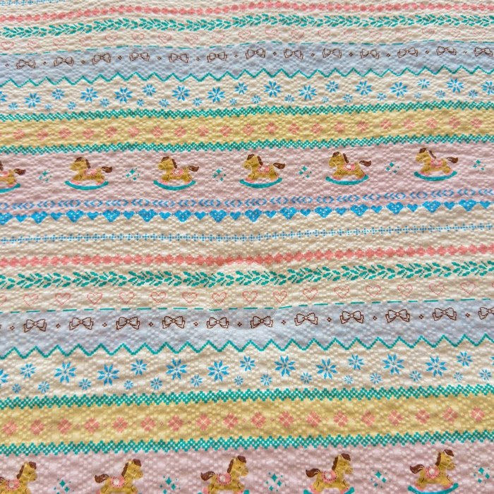 91家纺网 家纺一手货源 找家纺 梵朴 2026新款A类泡芙双层纱贝壳边床盖夏被四件套三角针夏凉被空调被 费尔岛木马