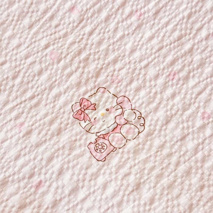 91家纺网 家纺一手货源 找家纺 韩约家纺 2026新款法式大花边床盖款泡芙棉夏凉被空调被四件套 宝贝甜心