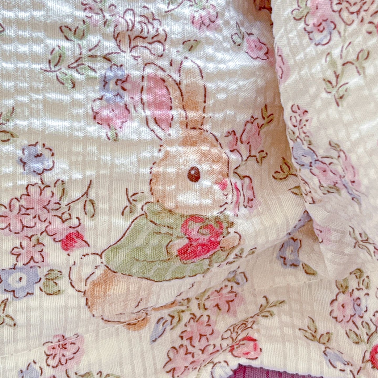 91家纺网 家纺一手货源 找家纺 欧妮家纺 2026新款泡芙棉印花四件套-跑量款 泡芙-花紫兔