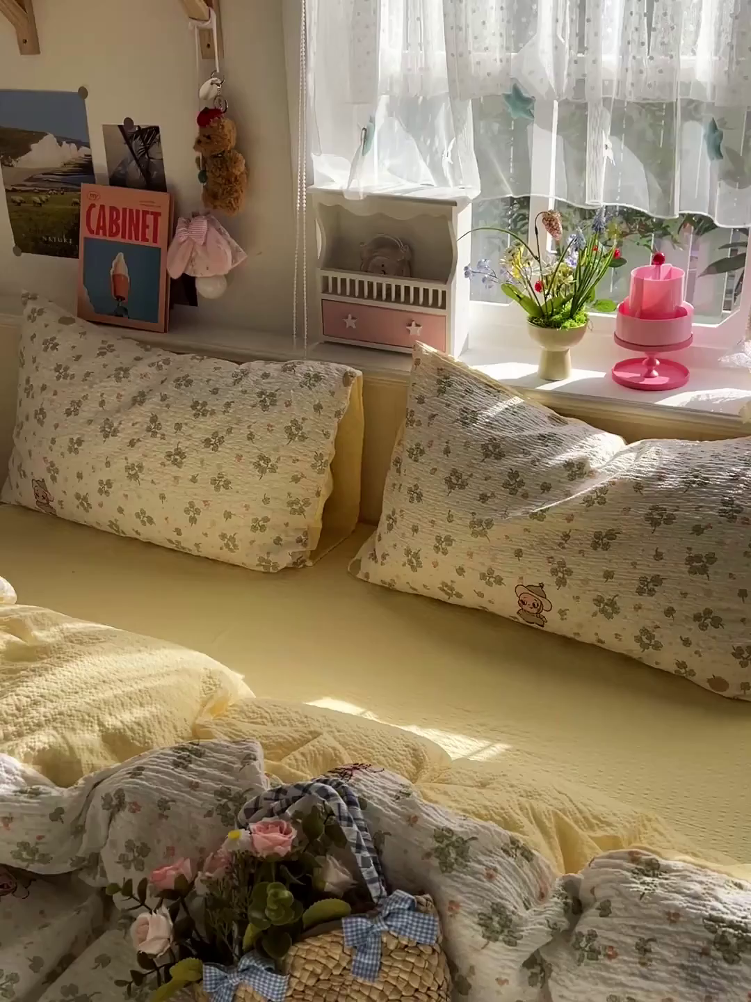 91家纺网 家纺一手货源 找家纺 欧妮家纺 2026新款泡芙棉印花四件套-跑量款 泡芙-甜美星星人