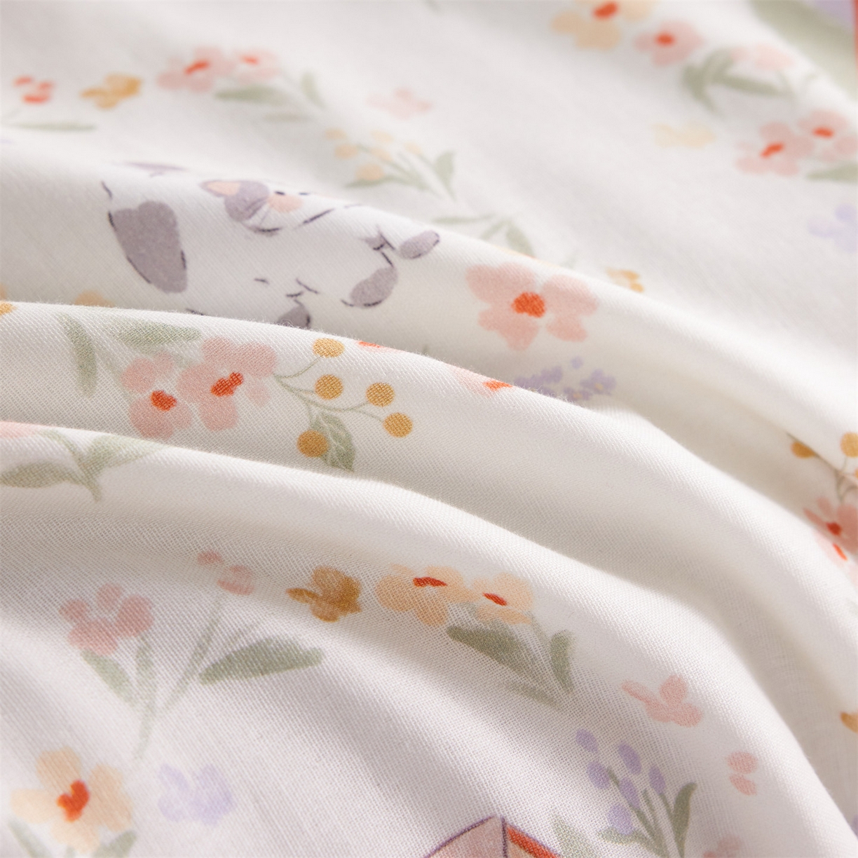 91家纺网 家纺一手货源 找家纺 瑞米家居 2026新款A类冰纱双感被夏被夏凉被空调被 萌宠小猫-米