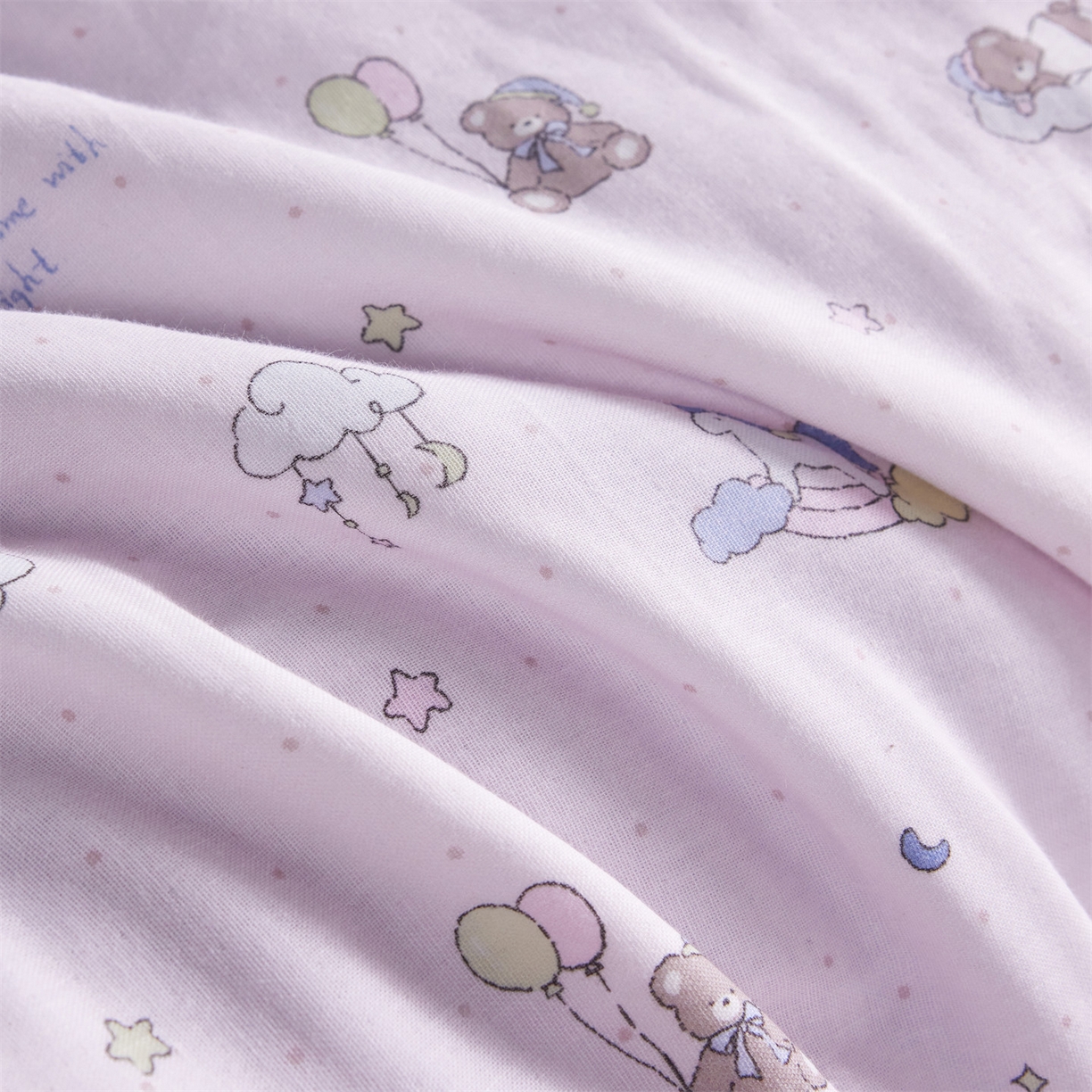 91家纺网 家纺一手货源 找家纺 瑞米家居 2026新款A类冰纱双感被夏被夏凉被空调被 熊堡秘境-粉