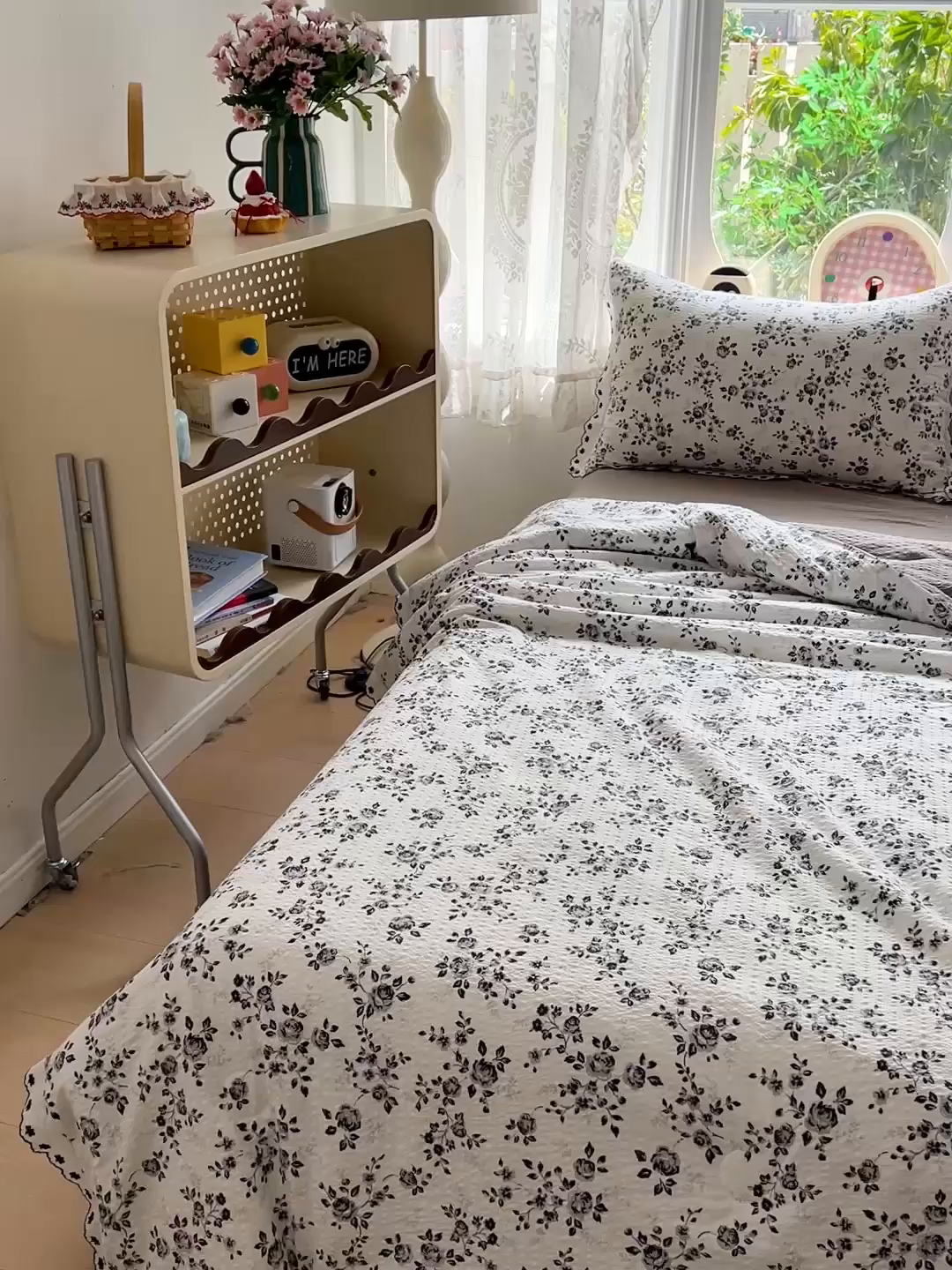 91家纺网 家纺一手货源 找家纺 恒尚居 2026新款A类泡芙纱花边夏被夏凉被空调被四套件 【黑玫瑰】全棉花边