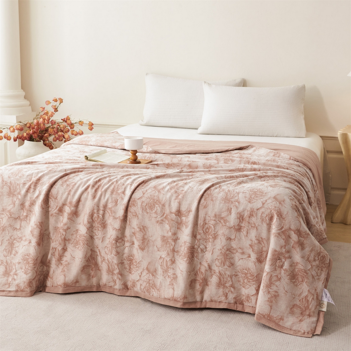 91家纺网 家纺一手货源 找家纺 （总）瑞米家居 2026新款全棉色织花夏被夏凉被空调被