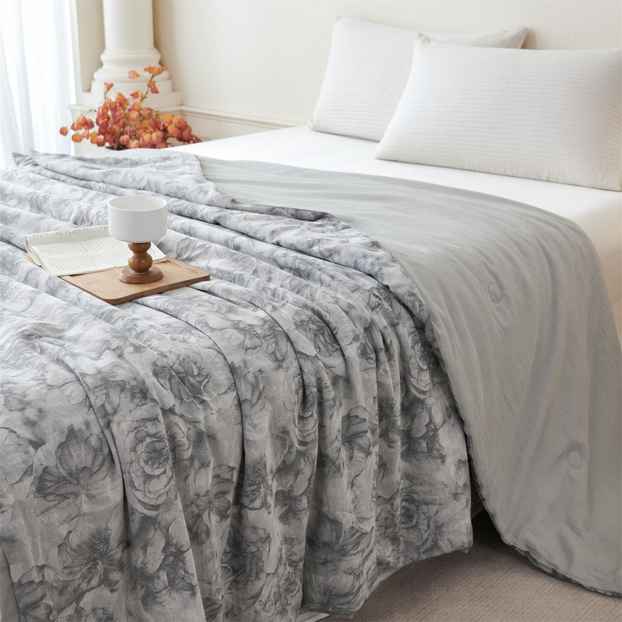 91家纺网 家纺一手货源 找家纺 （总）瑞米家居 2026新款全棉色织花夏被夏凉被空调被