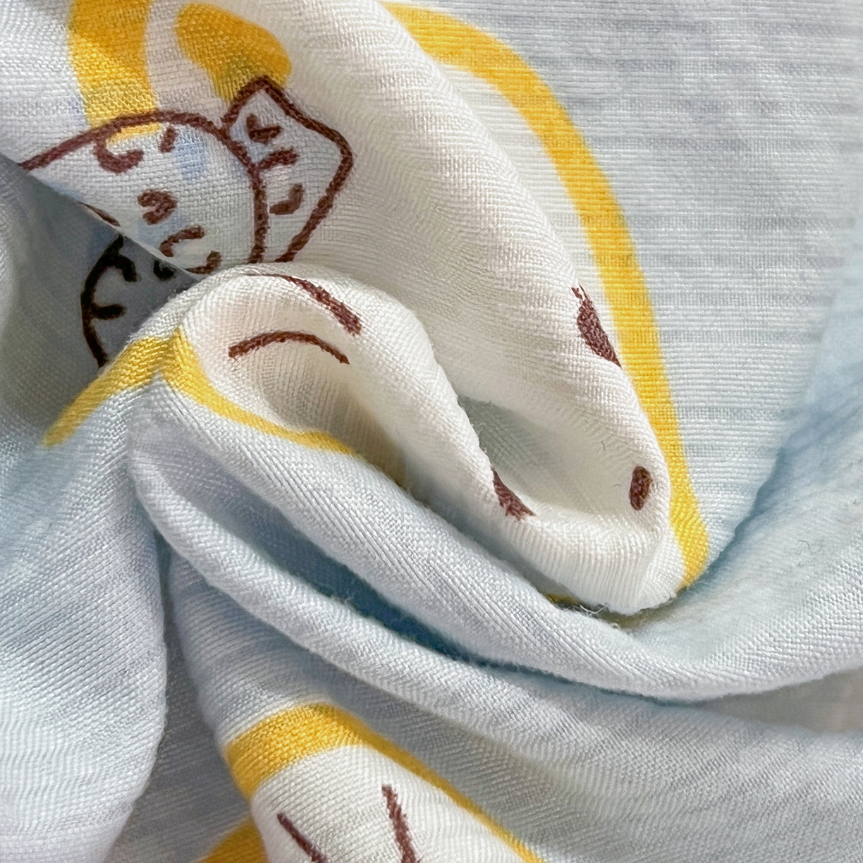 91家纺网 家纺一手货源 找家纺 恒尚居 2026新款A类泡芙纱花边夏被夏凉被空调被四套件 【波点奶芙】全棉花边