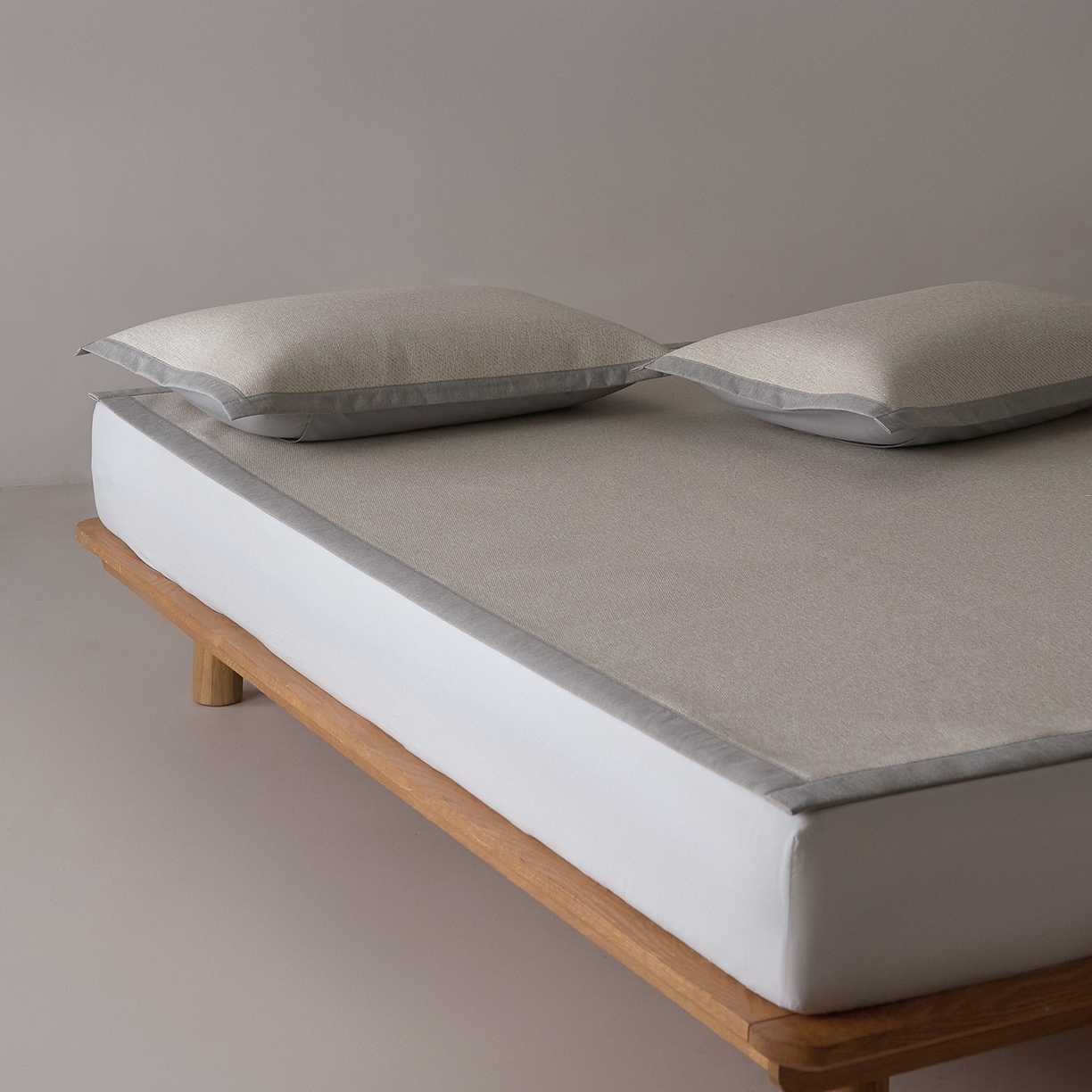 91家纺网 家纺一手货源 找家纺 （总）JUICY 橘滋家纺 2026新款夏日高端簌凉藤席凉席三件套