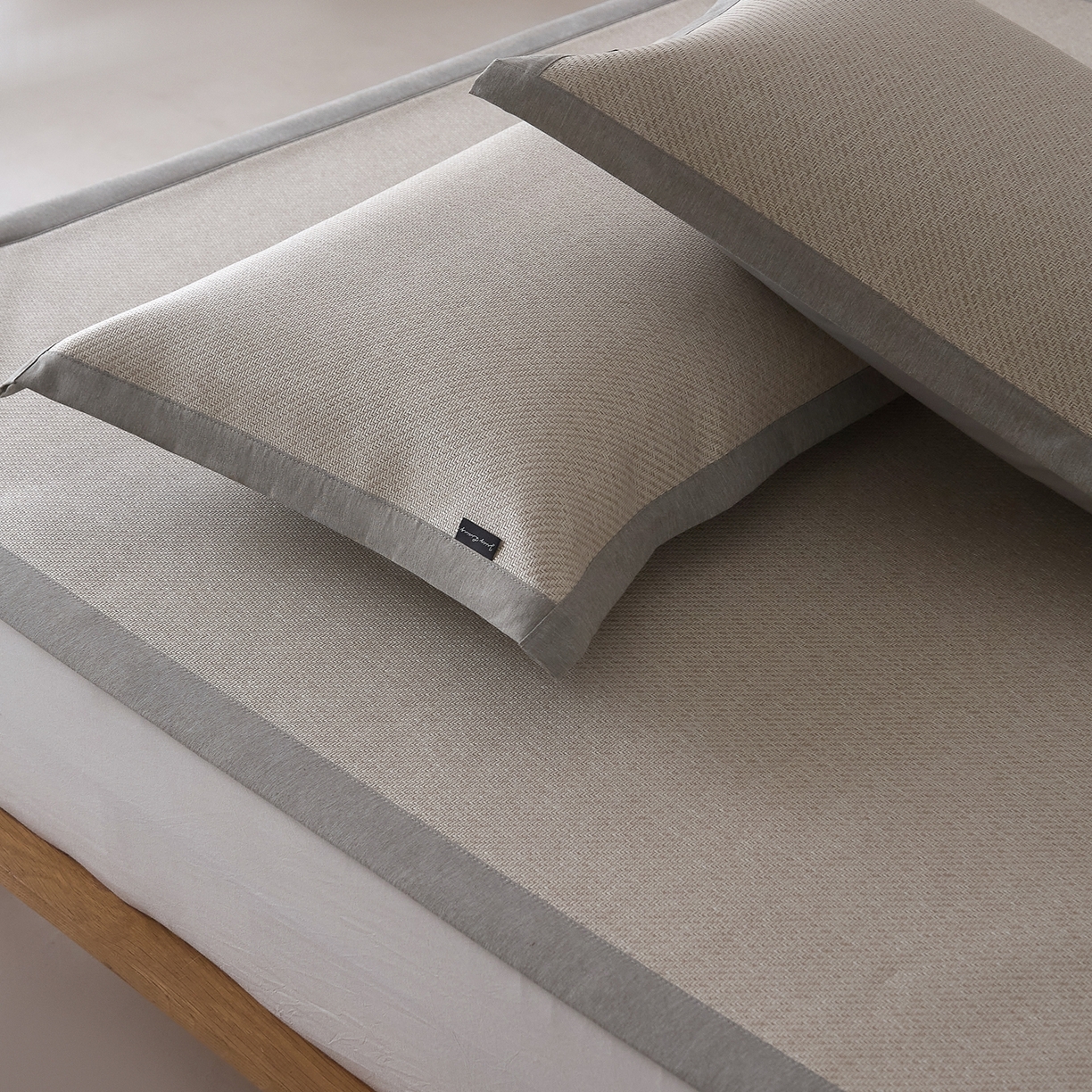 91家纺网 家纺一手货源 找家纺 （总）JUICY 橘滋家纺 2026新款夏日高端簌凉藤席凉席三件套