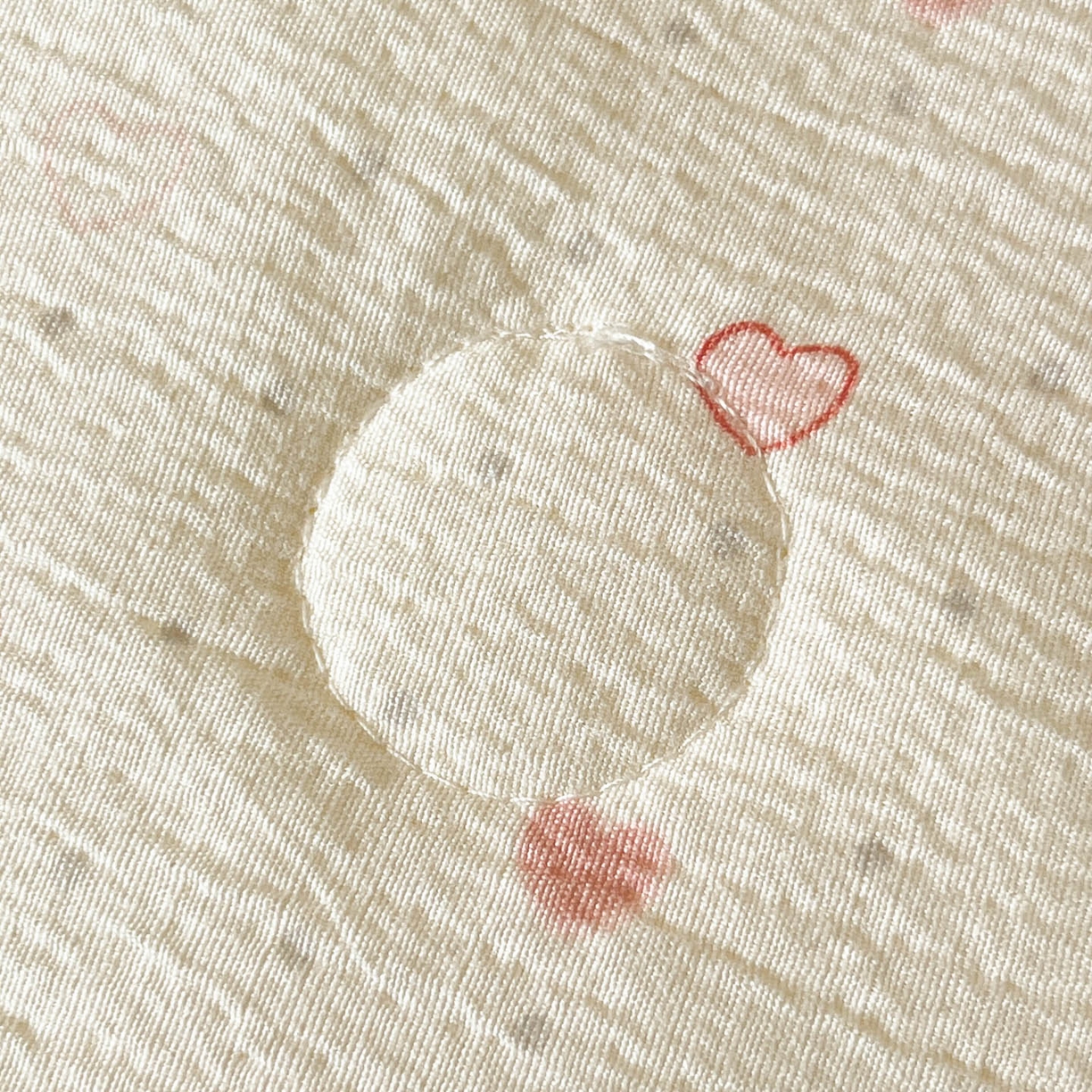 91家纺网 家纺一手货源 找家纺 一加一 2026新款皱皱纱绣花三角针大豆夏被夏凉被空调被三件套 粉心小兔