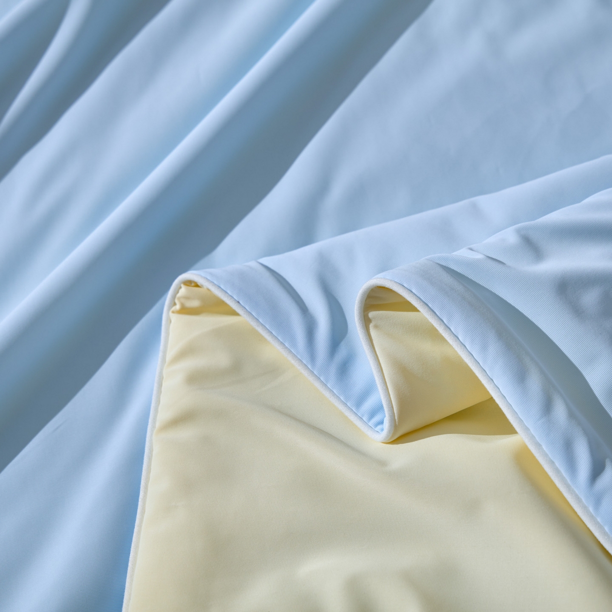 91家纺网 家纺一手货源 找家纺 一加一 2026新款凉感冰皮冰蚕被夏被夏凉被空调被 红果小白