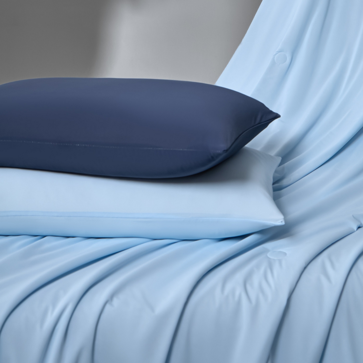 91家纺网 家纺一手货源 找家纺 一加一 2026新款凉感冰皮冰蚕被夏被夏凉被空调被 柿柿如意象