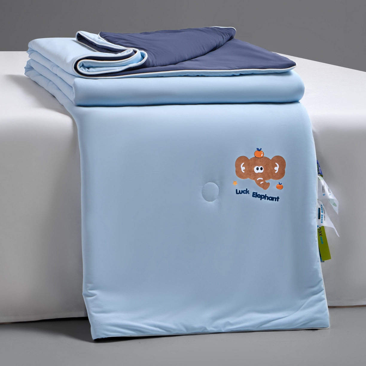 一加一 2026新款凉感冰皮冰蚕被夏被夏凉被空调被 柿柿如意象