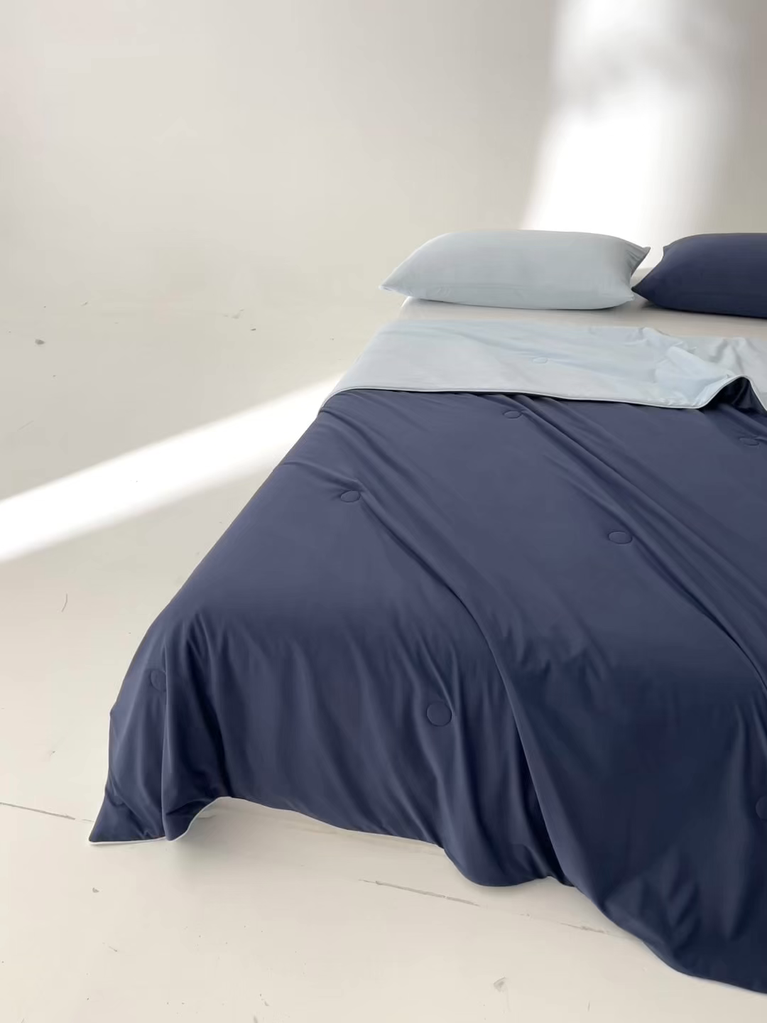 91家纺网 家纺一手货源 找家纺 一加一 2026新款凉感冰皮冰蚕被夏被夏凉被空调被 布丁狗