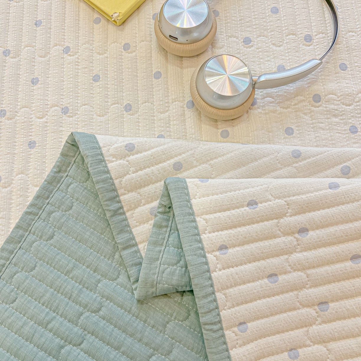 91家纺网 家纺一手货源 找家纺 （总）欧妮家纺 2026新款A类云感双层纱夏被单床盖