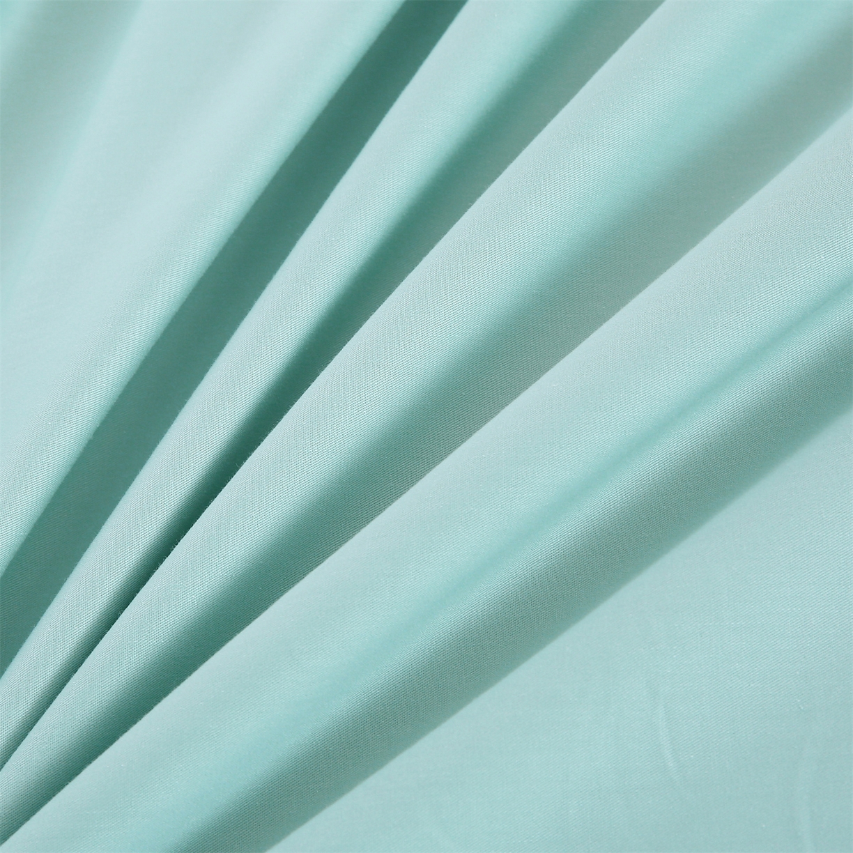 91家纺网 家纺一手货源 找家纺 欧妮家纺 2026新款全棉纯棉斜纹刺绣单床笠三件套 一见倾心-蒂芙尼蓝