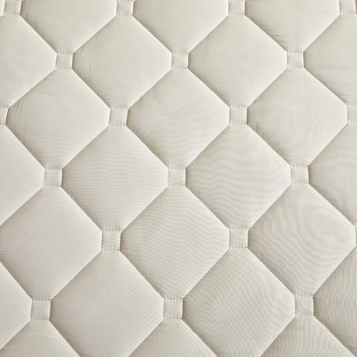 91家纺网 家纺一手货源 找家纺 欧妮家纺 2026新款六面全包夹棉床笠-席梦思保护套 六面全包-珍珠白