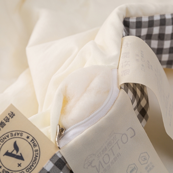 91家纺网 家纺一手货源 找家纺 云玲时尚 2026新款水洗棉100%新疆棉花纯色夏被夏凉被空调被 清雅灰