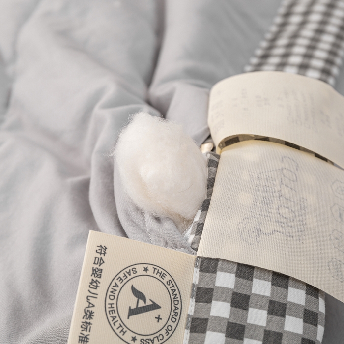 91家纺网 家纺一手货源 找家纺 云玲时尚 2026新款水洗棉100%新疆棉花纯色夏被夏凉被空调被 绅士灰