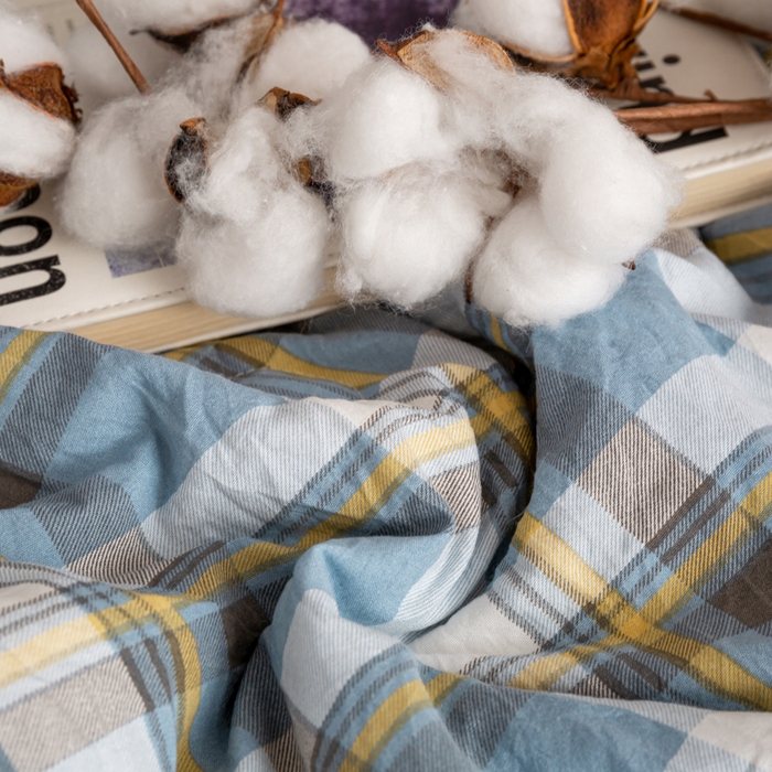 91家纺网 家纺一手货源 找家纺 （总）云玲时尚 2026新款无印风新疆棉花格子夏被夏凉被空调被