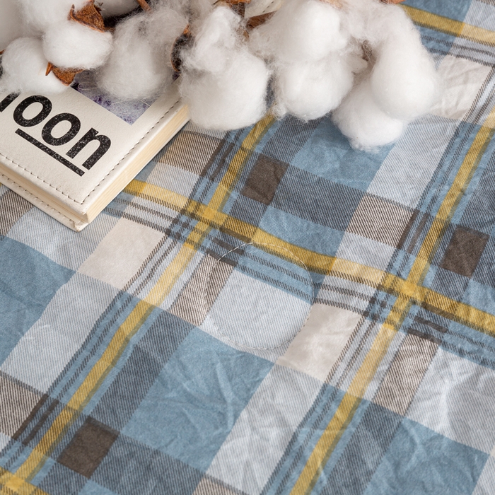 91家纺网 家纺一手货源 找家纺 （总）云玲时尚 2026新款无印风新疆棉花格子夏被夏凉被空调被