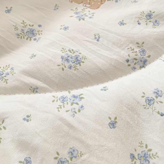 91家纺网 家纺一手货源 找家纺 欧妮家纺 2026新款A类古棉花边夏被空调被子 夏被-鹿踪