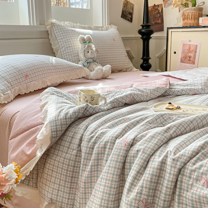 欧妮家纺 2026新款A类古棉花边夏被空调被子 夏被-结语