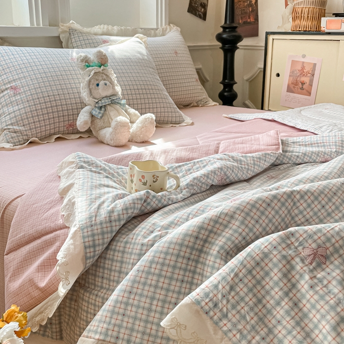 91家纺网 家纺一手货源 找家纺 欧妮家纺 2026新款A类古棉花边夏被空调被子 夏被-结语