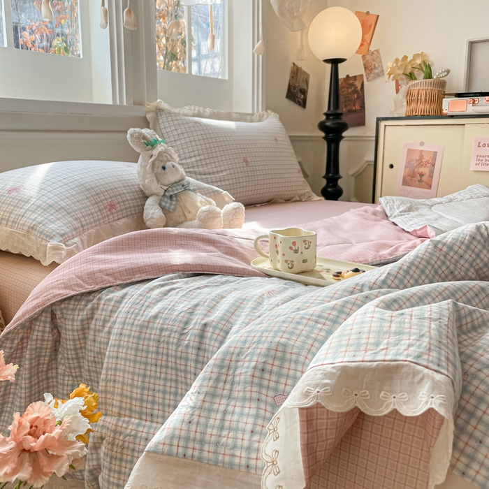 91家纺网 家纺一手货源 找家纺 欧妮家纺 2026新款A类古棉花边夏被空调被子 夏被-结语