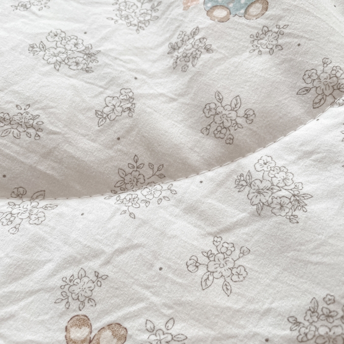 91家纺网 家纺一手货源 找家纺 欧妮家纺 2026新款A类古棉花边夏被空调被子 夏被-兔序