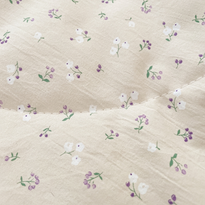 91家纺网 家纺一手货源 找家纺 欧妮家纺 2026新款A类古棉花边夏被空调被子 夏被-杏棠