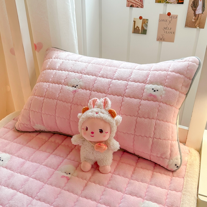 91家纺网 家纺一手货源 找家纺 （总）欧妮家纺 2026新款A类云感双层纱夏被床盖四件套