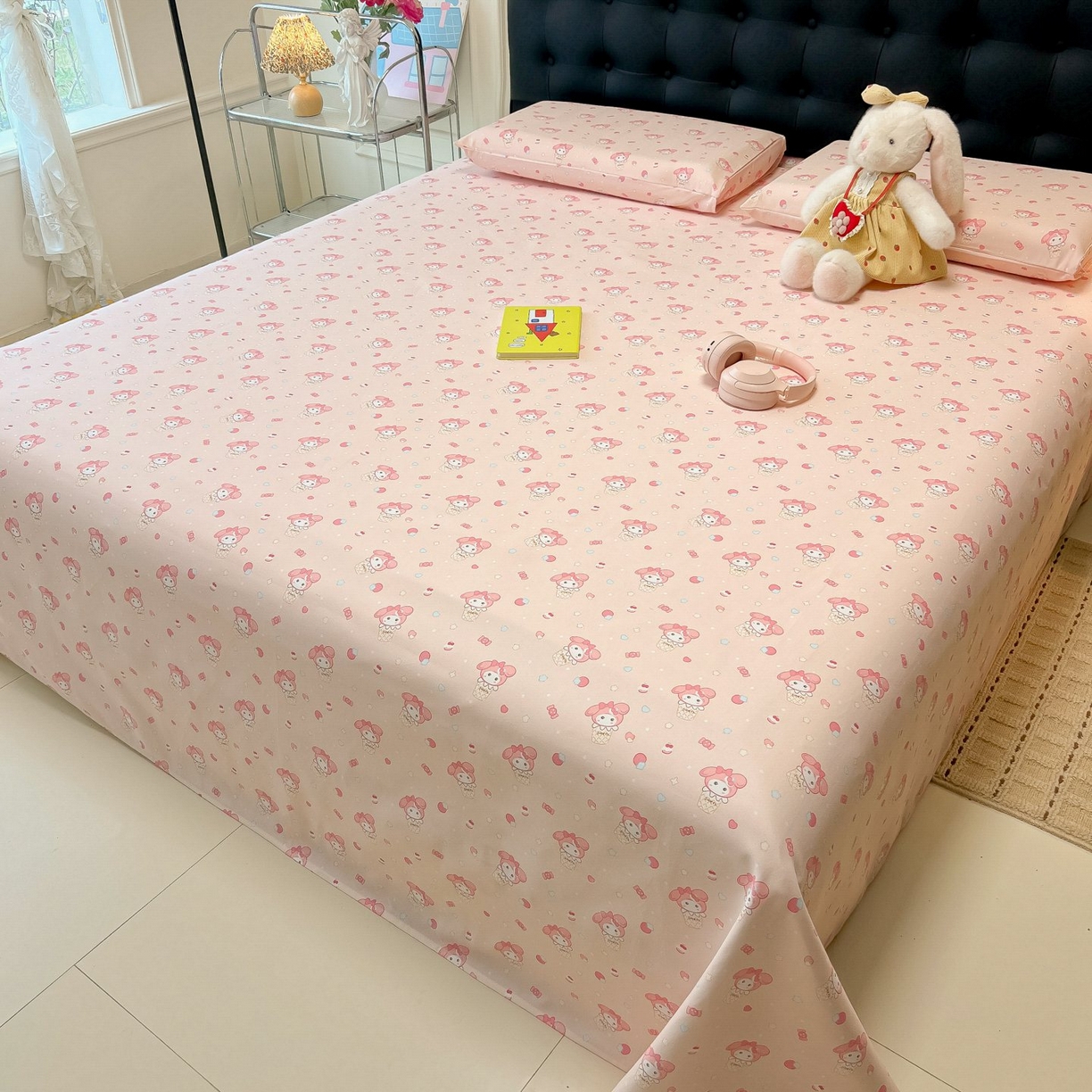 91家纺网 家纺一手货源 找家纺 （总）欧妮家纺 2026新款老粗布床单凉席席子单床单