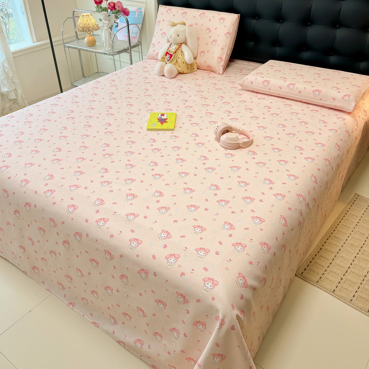 91家纺网 家纺一手货源 找家纺 （总）欧妮家纺 2026新款老粗布床单凉席席子单床单