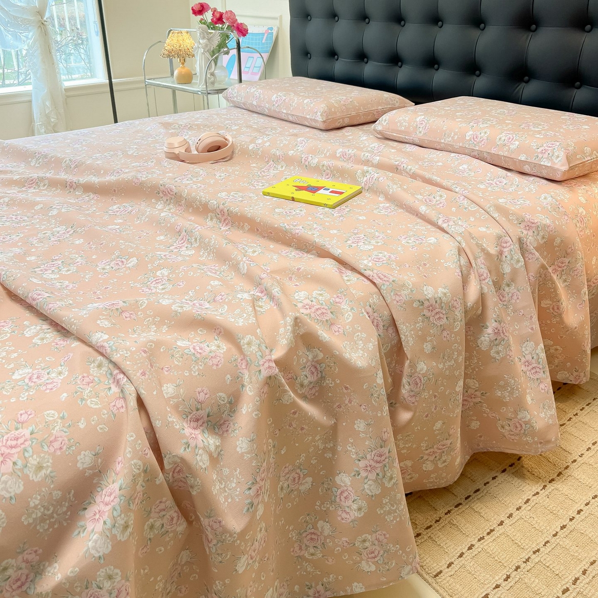 91家纺网 家纺一手货源 找家纺 （总）欧妮家纺 2026新款老粗布床单凉席席子单床单