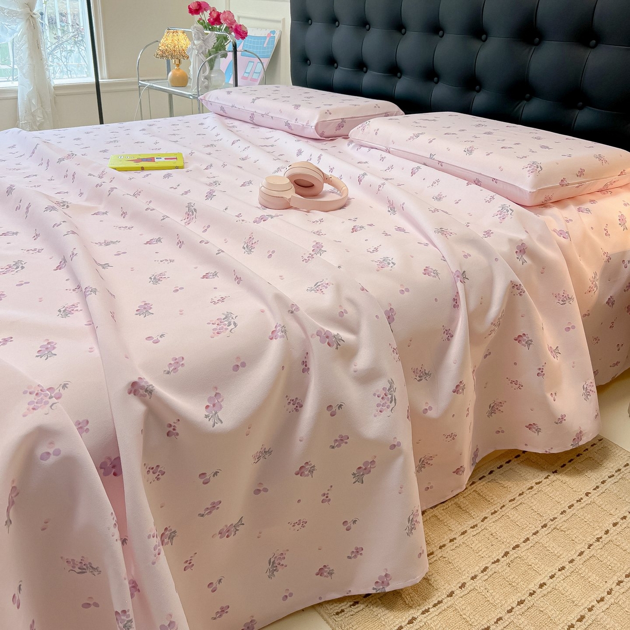 91家纺网 家纺一手货源 找家纺 （总）欧妮家纺 2026新款老粗布床单凉席席子单床单