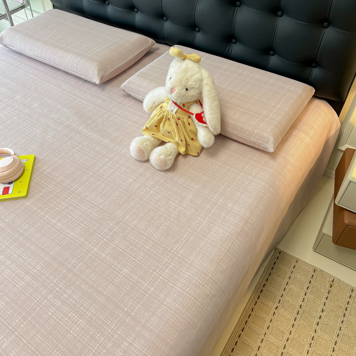 91家纺网 家纺一手货源 找家纺 欧妮家纺 2026新款老粗布床单凉席席子单床单 老粗布-静谧