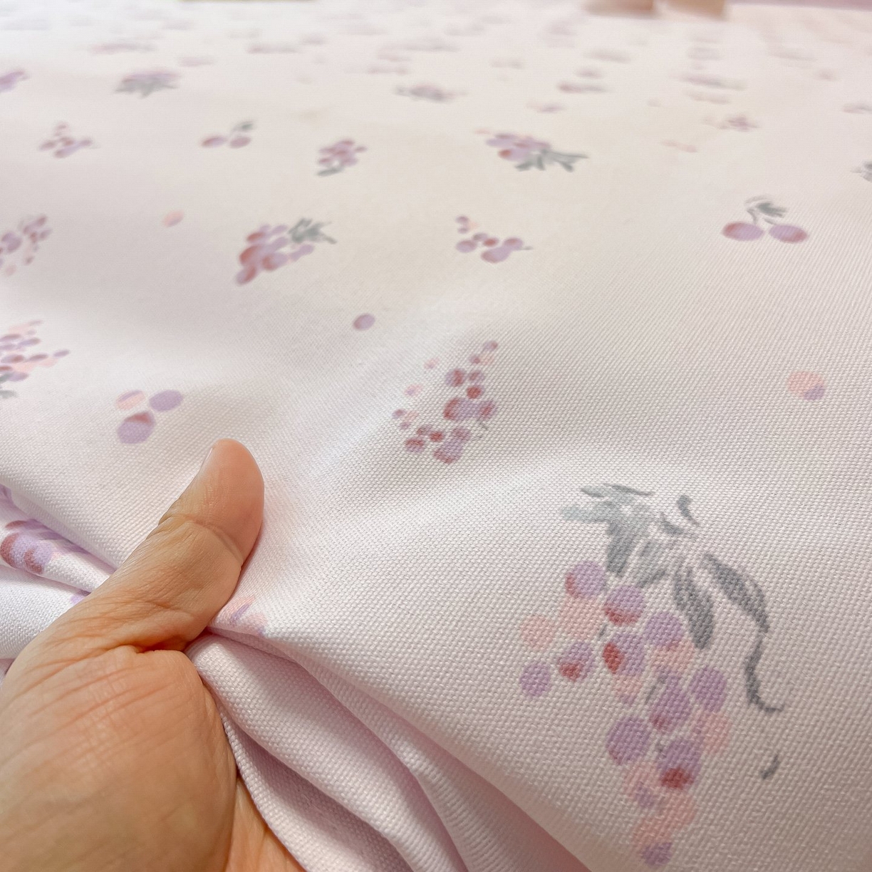 91家纺网 家纺一手货源 找家纺 欧妮家纺 2026新款老粗布床单凉席席子单床单 老粗布-葡萄七分甜