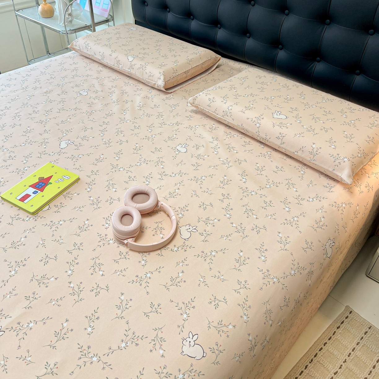 91家纺网 家纺一手货源 找家纺 欧妮家纺 2026新款老粗布床单凉席席子单床单 老粗布-森田野园