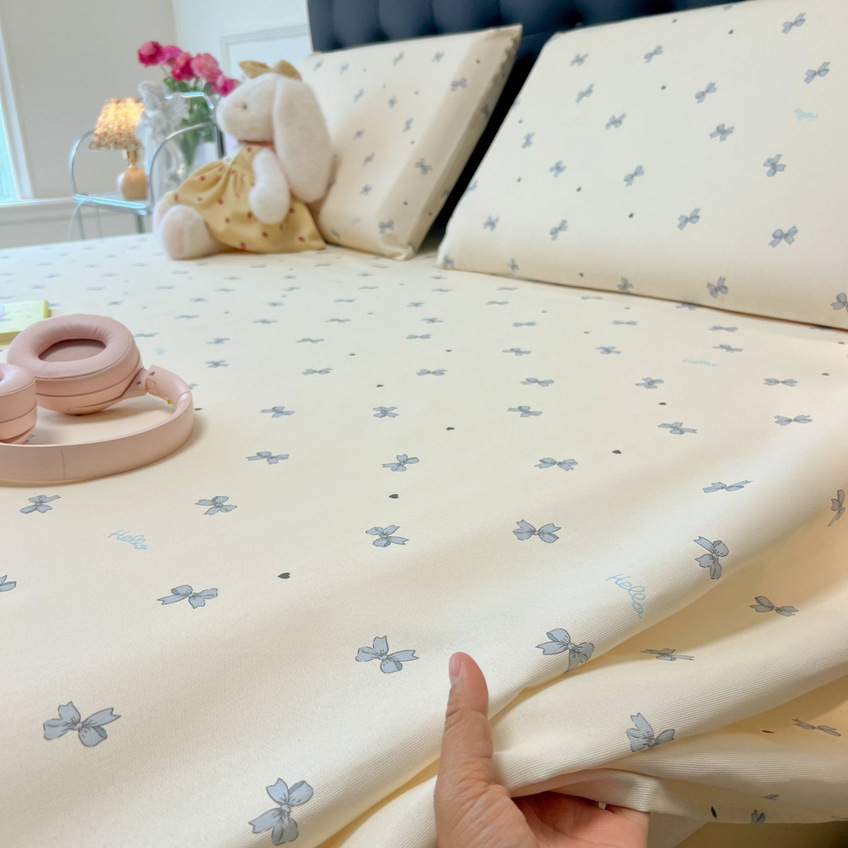 91家纺网 家纺一手货源 找家纺 欧妮家纺 2026新款老粗布床单凉席席子单床单 老粗布-兰相思