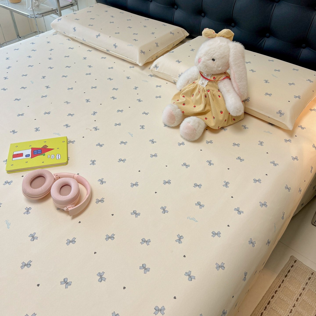 91家纺网 家纺一手货源 找家纺 欧妮家纺 2026新款老粗布床单凉席席子单床单 老粗布-兰相思