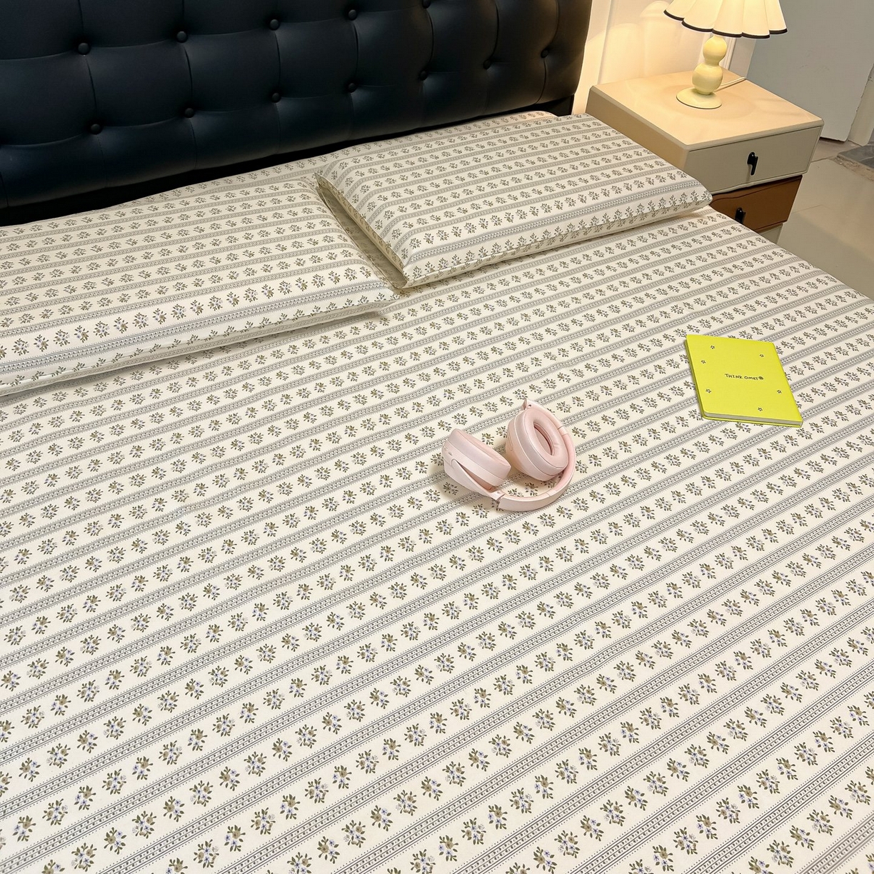 91家纺网 家纺一手货源 找家纺 欧妮家纺 2026新款老粗布床单凉席席子单床单 老粗布-素雅