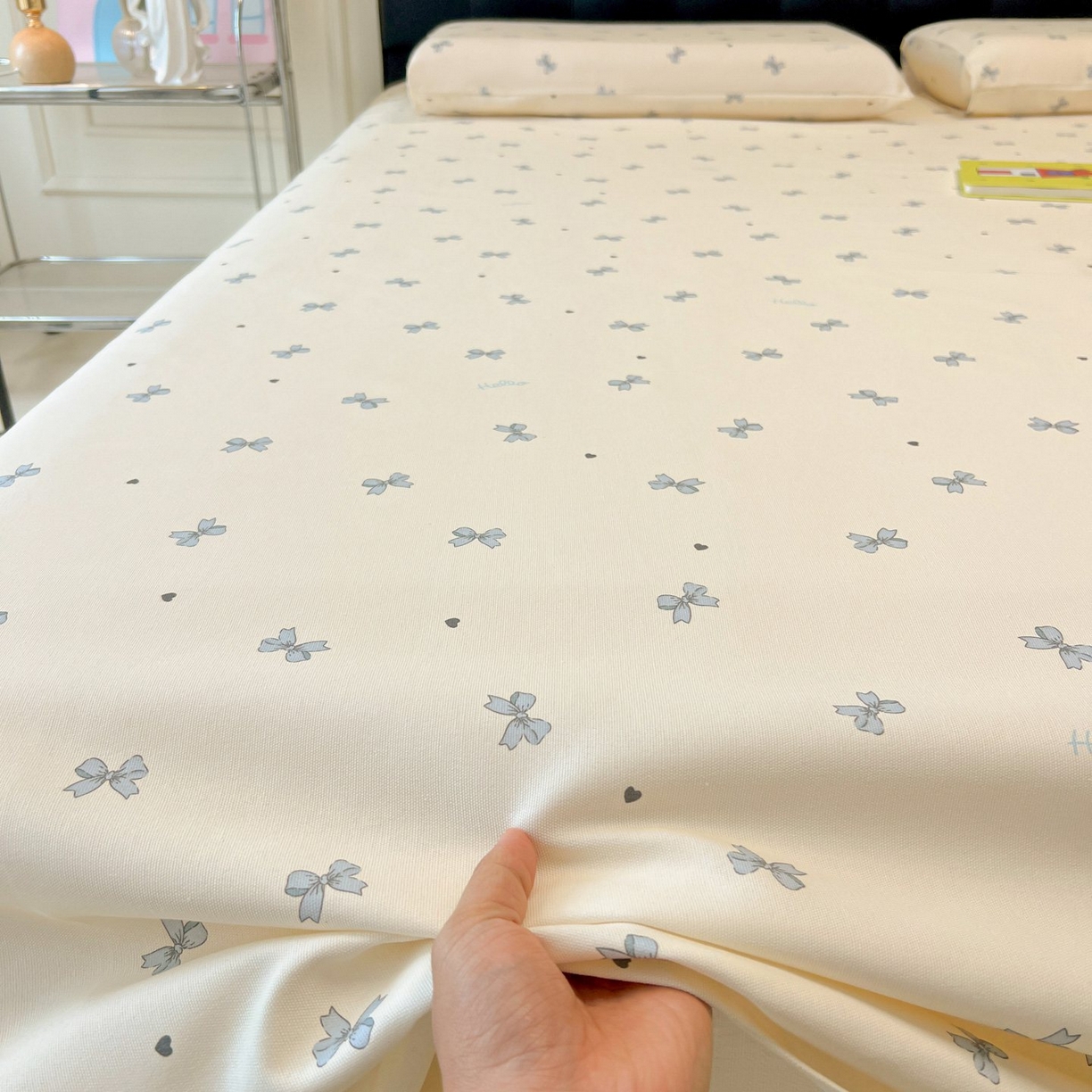 91家纺网 家纺一手货源 找家纺 欧妮家纺 2026新款老粗布床单凉席席子单床单 老粗布-兰相思