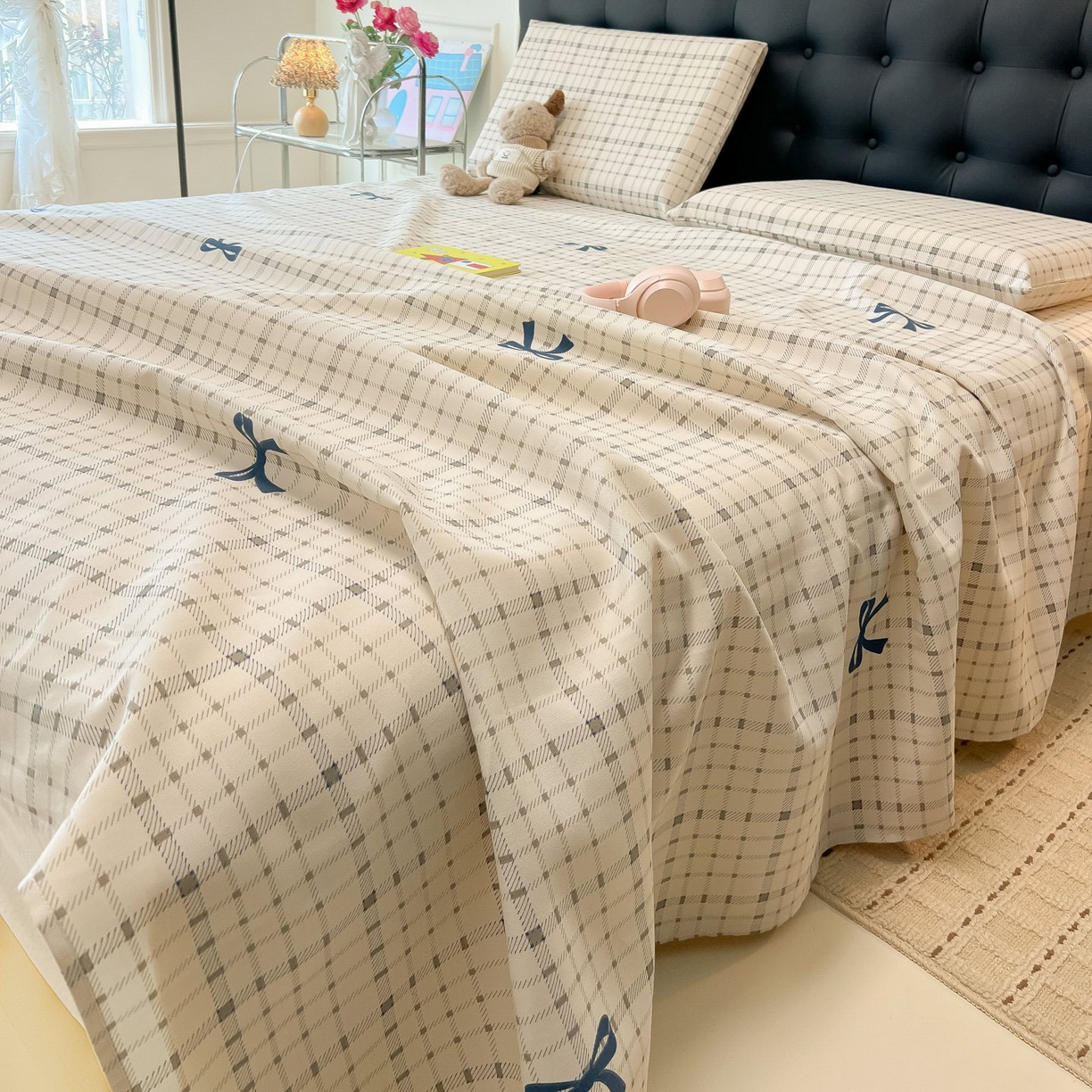 91家纺网 家纺一手货源 找家纺 （总）欧妮家纺 2026新款老粗布床单凉席席子单床单