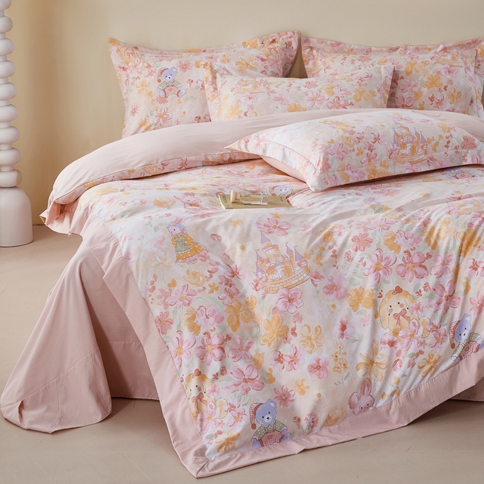 91家纺网 家纺一手货源 找家纺 （总）漫仙阁家纺 2026新款宽边四件套