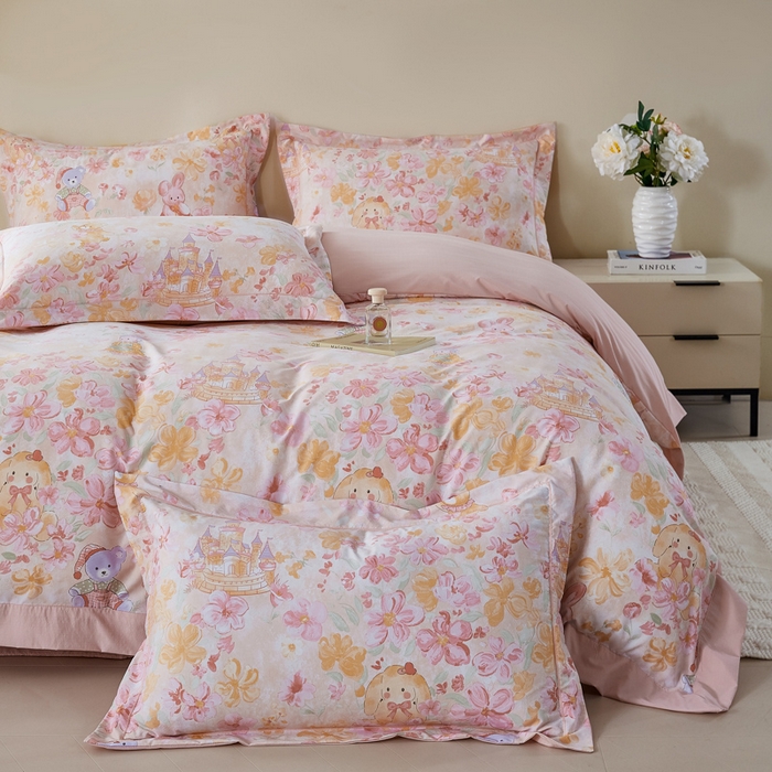 91家纺网 家纺一手货源 找家纺 （总）漫仙阁家纺 2026新款宽边四件套